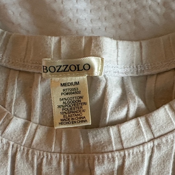 Cream Ribbed top - Picture 2 of 3